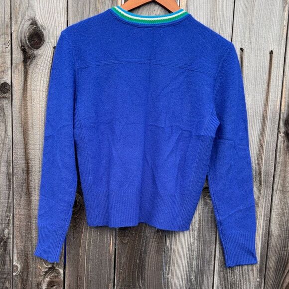 Vintage Tommy Hilfiger Lambs Wool Womens Large Petite Crew Neck Pullover - Picture 2 of 12